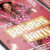 Pajamas Online Party Template - Flyer PSD + Instagram Ready Size