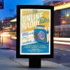 Online Radio Talks - Flyer PSD Template