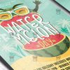 National Watermelon Day - Flyer PSD Template