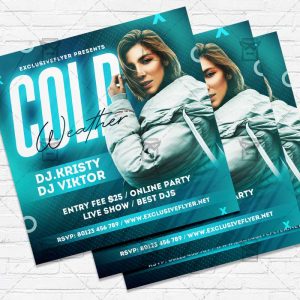 Cold Weather - Flyer PSD Template