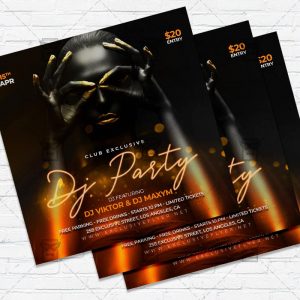 Special Dj Party- Flyer PSD Template