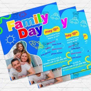 Family Day - Flyer PSD Template