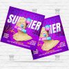 Summer Vibe - Flyer PSD Template