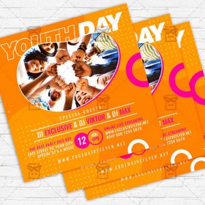Youth Day Celebration - Flyer PSD Template