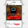 Cosplay Night - Flyer PSD Template | ExclusiveFlyer
