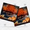 Scarry Madness - Flyer PSD Template | ExclusiveFlyer
