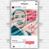Martin Luther King Event - Flyer PSD Template | ExclusiveFlyer
