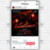 Valentines Futuristic Show - Flyer PSD Template | ExclusiveFlyer