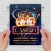 Casino Night Party - Flyer PSD Template | ExclusiveFlyer