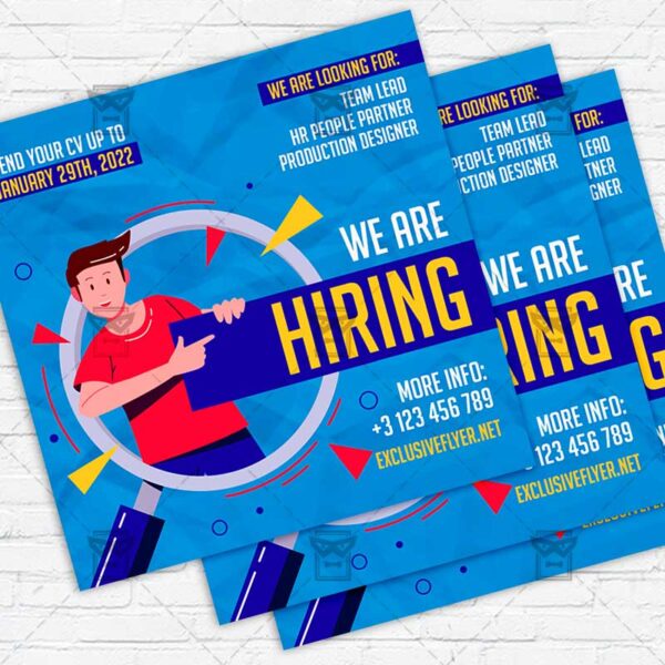 Join Our Team - Flyer PSD Template | ExclusiveFlyer