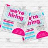 We Are Hiring - Flyer PSD Template | ExclusiveFlyer