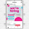 We Are Hiring - Flyer PSD Template | ExclusiveFlyer