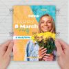 Happy 8 March - Flyer PSD Template | ExclusiveFlyer