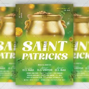 Patricks Day Event - Flyer PSD Template | ExclusiveFlyer