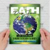 Eath Day Show - Flyer PSD Template | ExclusiveFlyer
