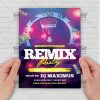 Club Remix - Flyer PSD Template | ExclusiveFlyer
