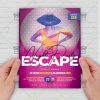Escape Night - Flyer PSD Template | ExclusiveFlyer