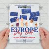 Europe Day Event - Flyer PSD Template | ExclusiveFlyer