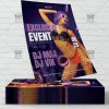 Exclusive Event - Flyer PSD Template | ExclusiveFlyer