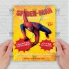 Spiderman Birthday Invitation - Flyer PSD Template | ExclusiveFlyer