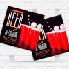 Beer Pong Night - Flyer PSD Template | ExclusiveFlyer