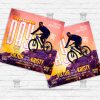Bicycle Day Event - Flyer PSD Template | ExclusiveFlyer
