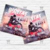 Bicycle Day Show - Flyer PSD Template | ExclusiveFlyer