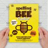 Spelling Bee Contest - Flyer PSD Template | ExclusiveFlyer
