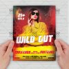 Wild Out Party - Flyer PSD Template | ExclusiveFlyer