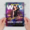 Wild Party - Flyer PSD Template | ExclusiveFlyer