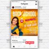 Back to School - Flyer PSD Template | ExclusiveFlyer