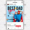 Best Dad Party - Flyer PSD Template | ExclusiveFlyer