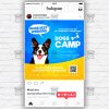 Dogs Camp - Flyer PSD Template | ExclusiveFlyer