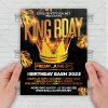King Birthday - Flyer PSD Template | ExclusiveFlyer