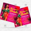 Summer Bash Night - Flyer PSD Template | ExclusiveFlyer