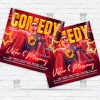 Comedy Night - Flyer PSD Template | ExclusiveFlyer