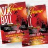 Kickball - Flyer PSD Template | ExclusiveFlyer