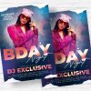 BDay Night - Flyer PSD Template | ExclusiveFlyer