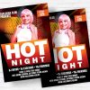 Hot Night - Flyer PSD Template | ExclusiveFlyer