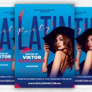 Latin Party - Flyer PSD Template | ExclusiveFlyer