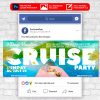 Cruise Party Animated Flyer PSD Template