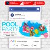 Pool Party Animated Flyer PSD Template