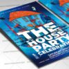 Download House Night Card Printable Template 2