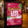 Download Love Beats Card Printable Template 3