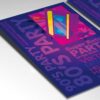 Download 80s 90s Party Card Printable Template 2