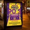 Download Disco 90s Card Printable Template 3